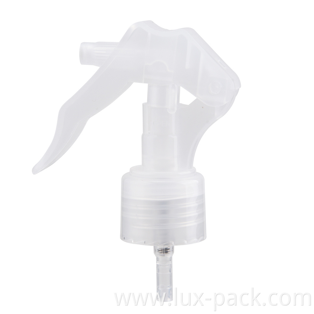 All plastic trigger spreyers water dispenser pump trigger sprayer mini